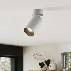 Arcchio spotlight Brinja, sæt med 2, hvid, rund, Ø 6 cm, GU10