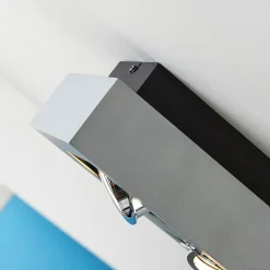 Arcchio spotlight Vince, 36 cm, 3 lyskilder, sølv, GU10