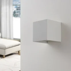 Arcchio væglampe Zuzana, sæt med 2, hvid, G9, 10 cm bred