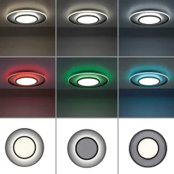 Arenda LED-loftlampe, Ø 60 cm, RGB/CCT, kan dæmpes