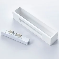 Arya væglampe, op/ned, hvid, gips, G9, 2 lyskilder, kan males