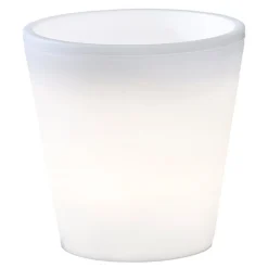 Assisi LED-blomsterpotte, belyst, Ø 28 cm