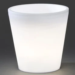 Assisi LED-blomsterpotte, belyst, Ø 28 cm