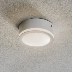 Aurora LED-downlight, hvid, Ø 9,5 cm, 3.000 K