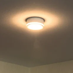 Aurora LED-downlight, hvid, Ø 9,5 cm, 3.000 K