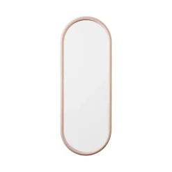 AYTM Angui spejl, pink, højde 78 cm, glas, stål