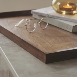 AYTM Bakke Unity, valnød, længde 52 cm, bredde 52 cm, træ