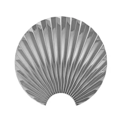 AYTM Concha-krog, sølv, vægdekoration, højde 11,5 cm