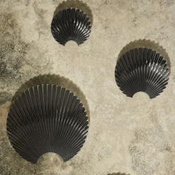 AYTM Concha-krog, sølv, vægdekoration, højde 11,5 cm