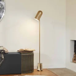 AYTM Gulvlampe Luceo, guld