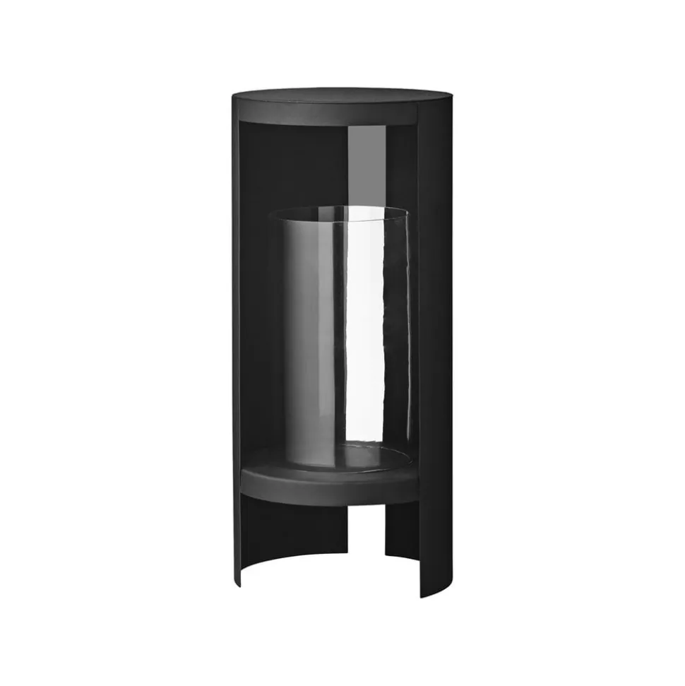 AYTM lygte Ora, sort, højde 58,4 cm, glas, aluminium