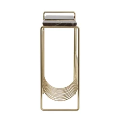 AYTM Magasinholder Sino, sidebord, guldfarvet