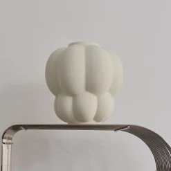 AYTM Uva-vase, keramik, hvid, Ø 20 cm, drueform