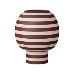 AYTM Varia-vase, rød, Ø 18 cm, højde 21 cm, keramik