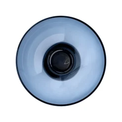 AYTM Vase Torus, blå, Ø 25 cm, højde 33 cm, glas