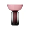 AYTM Vase Torus, pink, Ø 25 cm, højde 33 cm, glas