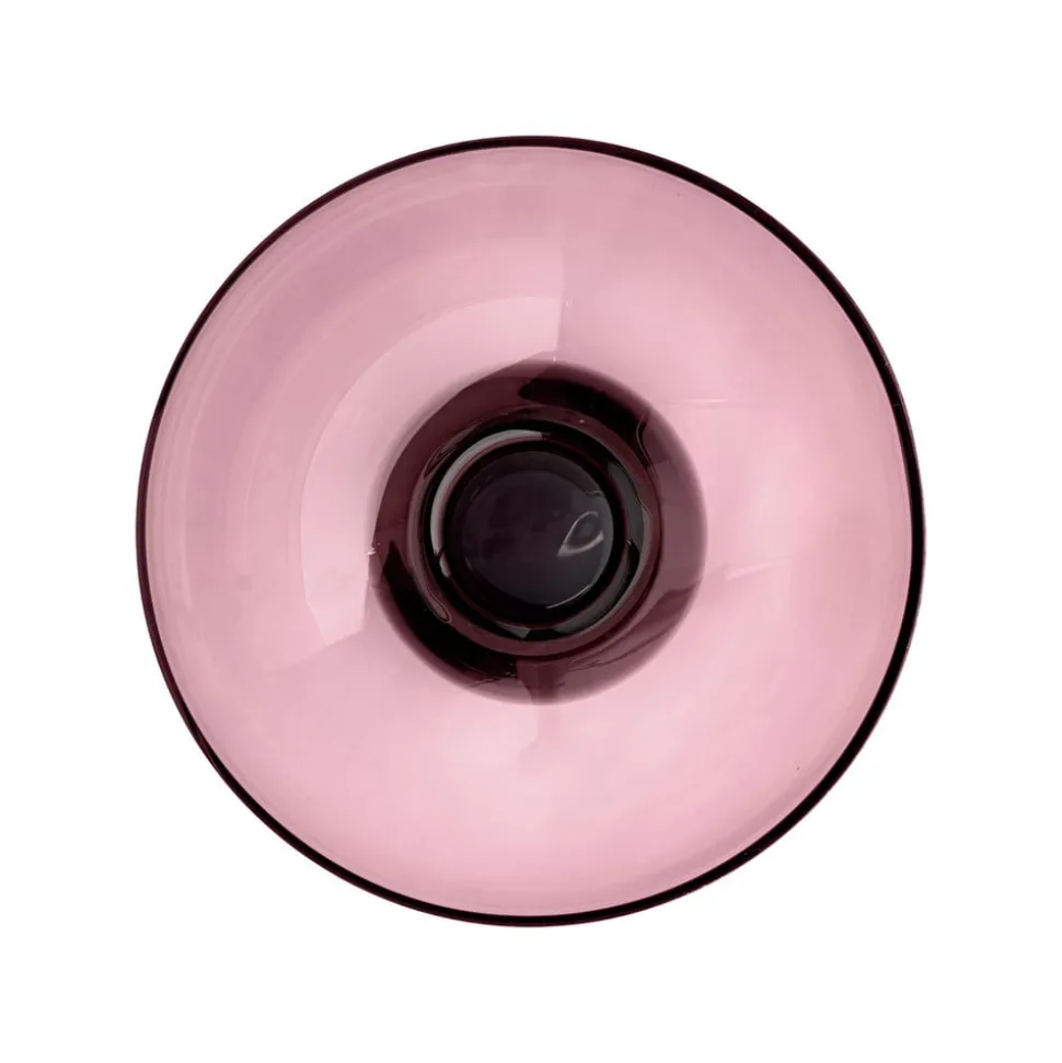 AYTM Vase Torus, pink, Ø 25 cm, højde 33 cm, glas