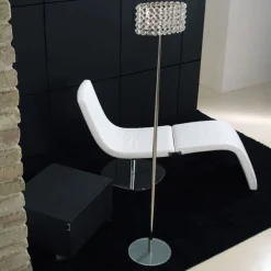 BACCARAT fornem krystal-bordlampe, transparent