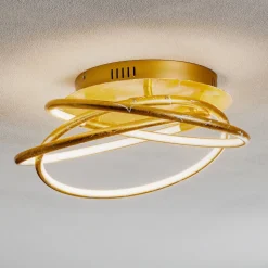 Barna - en gylden designet LED loftlampe