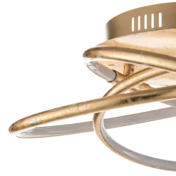 Barna - en gylden designet LED loftlampe