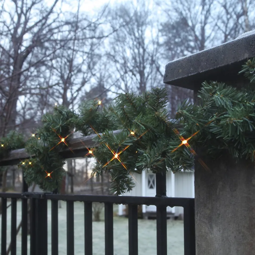 Batteridrevet LED-guirlande Canadian 250 cm