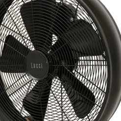 Beacon bordventilator Breeze, sort/ask Ø 41 cm, støjsvag