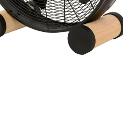 Beacon bordventilator Breeze, sort/ask Ø 41 cm, støjsvag