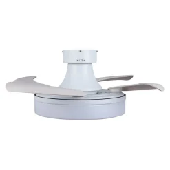 Beacon LED-loftventilator Fanaway Orbit hvid Ø 91 cm støjsvag