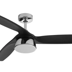 Beacon LED-loftventilator Bronx DC-motor støjsvag 132 cm CCT