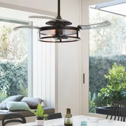 Beacon loftventilator Fanaway Classic lys sort lydløs