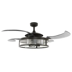 Beacon loftventilator Fanaway Classic lys sort lydløs