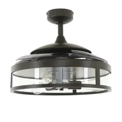 Beacon loftventilator Fanaway Classic lys sort lydløs