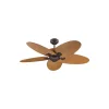 Beacon loftventilator Fijian II, brun, Ø 132 cm, støjsvag