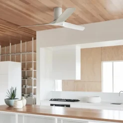 Beacon loftventilator Londo hvid DC-motor Ø 132 cm lydsvag