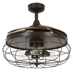 Beacon loftventilator lys Fanaway Industri brun stille