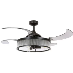 Beacon loftventilator lys Fanaway Corbelle sort lydløs