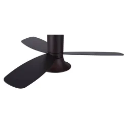 Beacon loftventilator med lys Flusso bronzefarvet lydløs