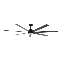 Beacon loftventilator med lys Atlanta sort DC lydløs