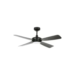 Beacon loftventilator med lys Slipstream, sort, støjsvag