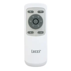 Beacon loftventilator med lys Climate IV, hvid, støjsvag