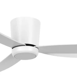 Beacon loftventilator med lys Array hvid 137 cm støjsvag