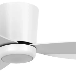Beacon loftventilator med lys Array hvid 137 cm støjsvag