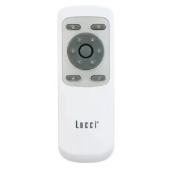 Beacon loftventilator med lys Flusso hvid Ø 132 cm støjsvag