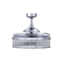 Beacon loftventilatorlampe Fanaway Corbelle krom lydløs