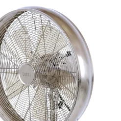 Beacon ventilator på piedestal Breeze kromfarvet, rund base, støjsvag