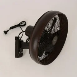 Beacon vægventilator Breeze, sort, Ø 41 cm, lydsvag