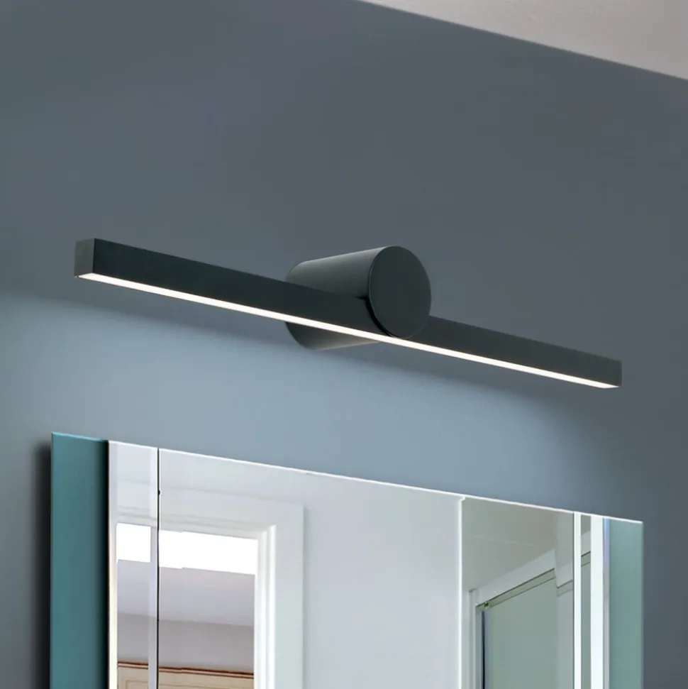 Beauty LED-spejlbelysning, bredde 61 cm, sort