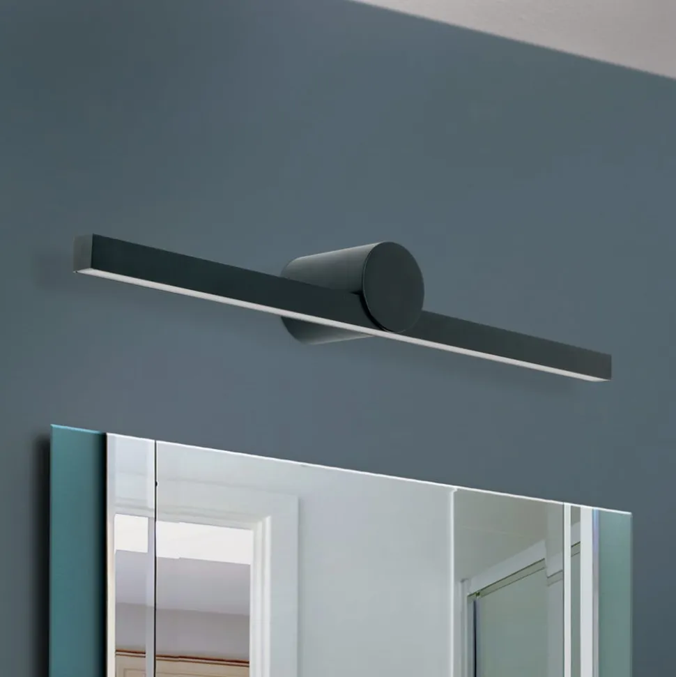 Beauty LED-spejlbelysning, bredde 61 cm, sort