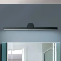 Beauty LED-spejlbelysning, bredde 61 cm, sort