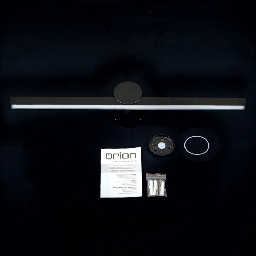 Beauty LED-spejlbelysning, bredde 61 cm, sort